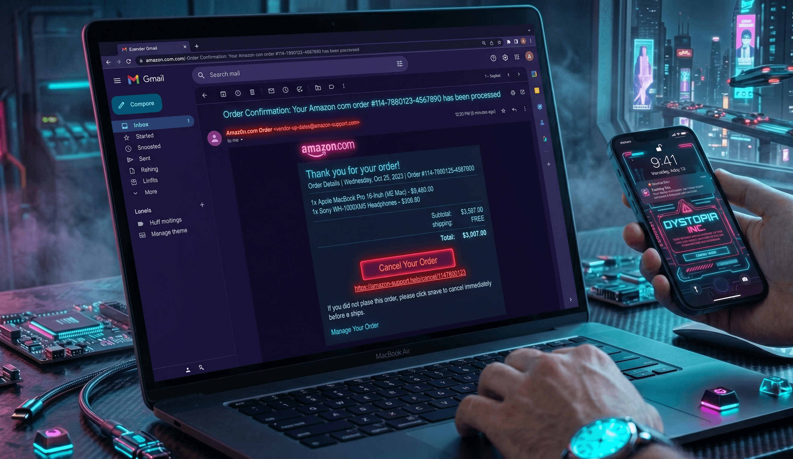Amazon Fake Order Confirmation Email Scam (2026): How to Spot Phishing and Protect Your Account